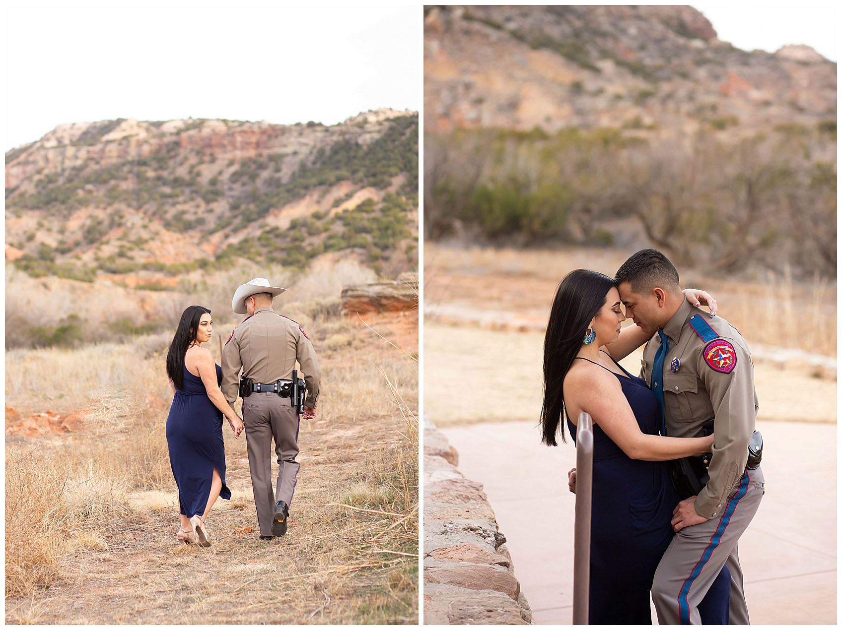 palo duro canyon engagement photos