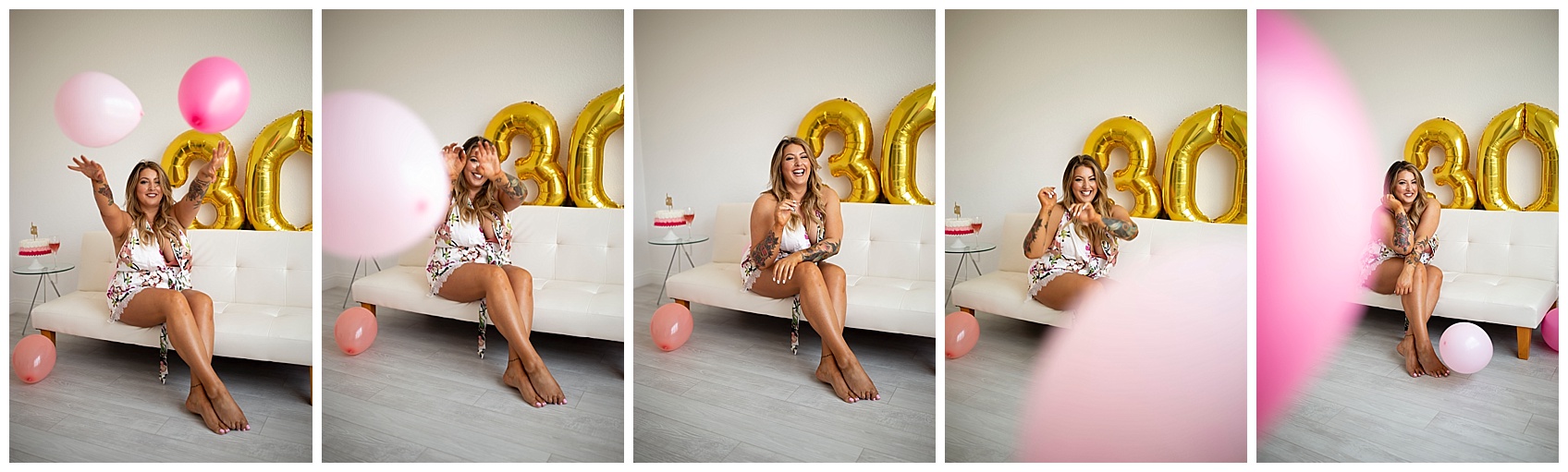 30th birthday boudoir