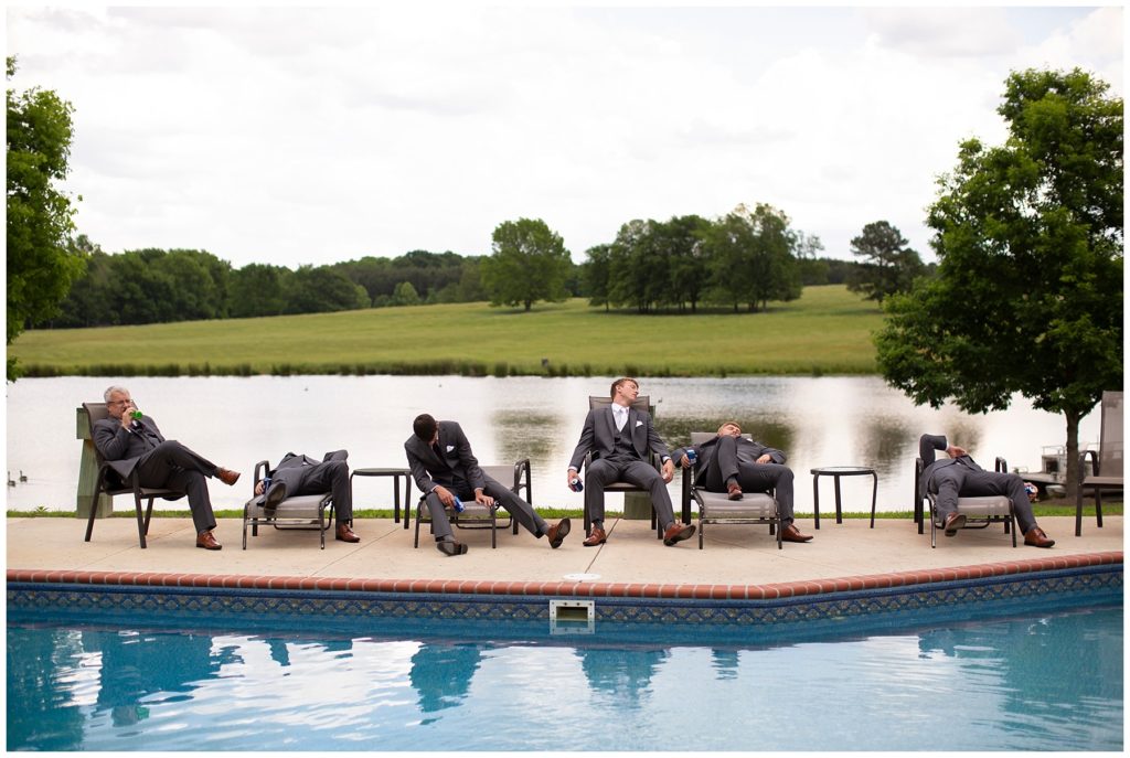 a fun groomsmen photo opportunity