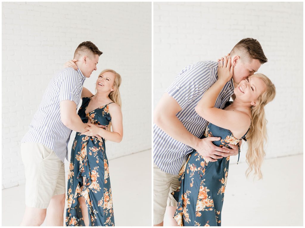 Fort Worth Engagement Session, Lumen Room
