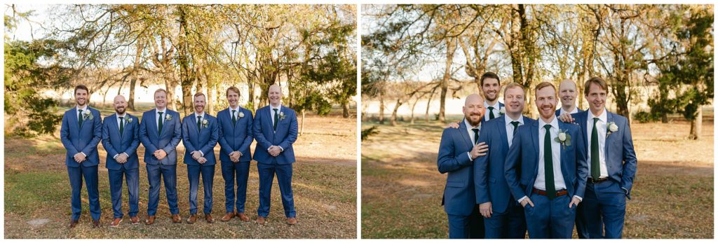 groom and groomsmen