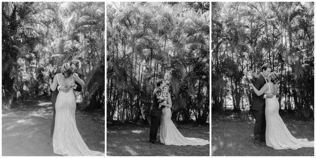 BW bride and groom first look