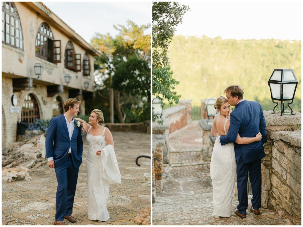 Bride and groom at Casa de Campo wedding