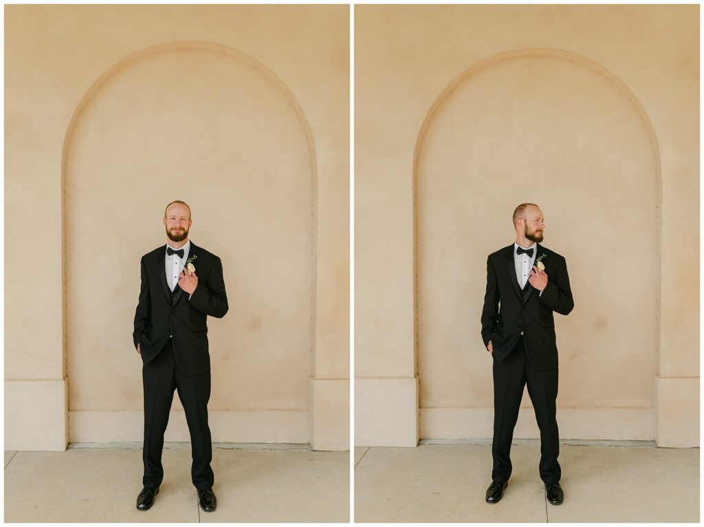 groom portrait